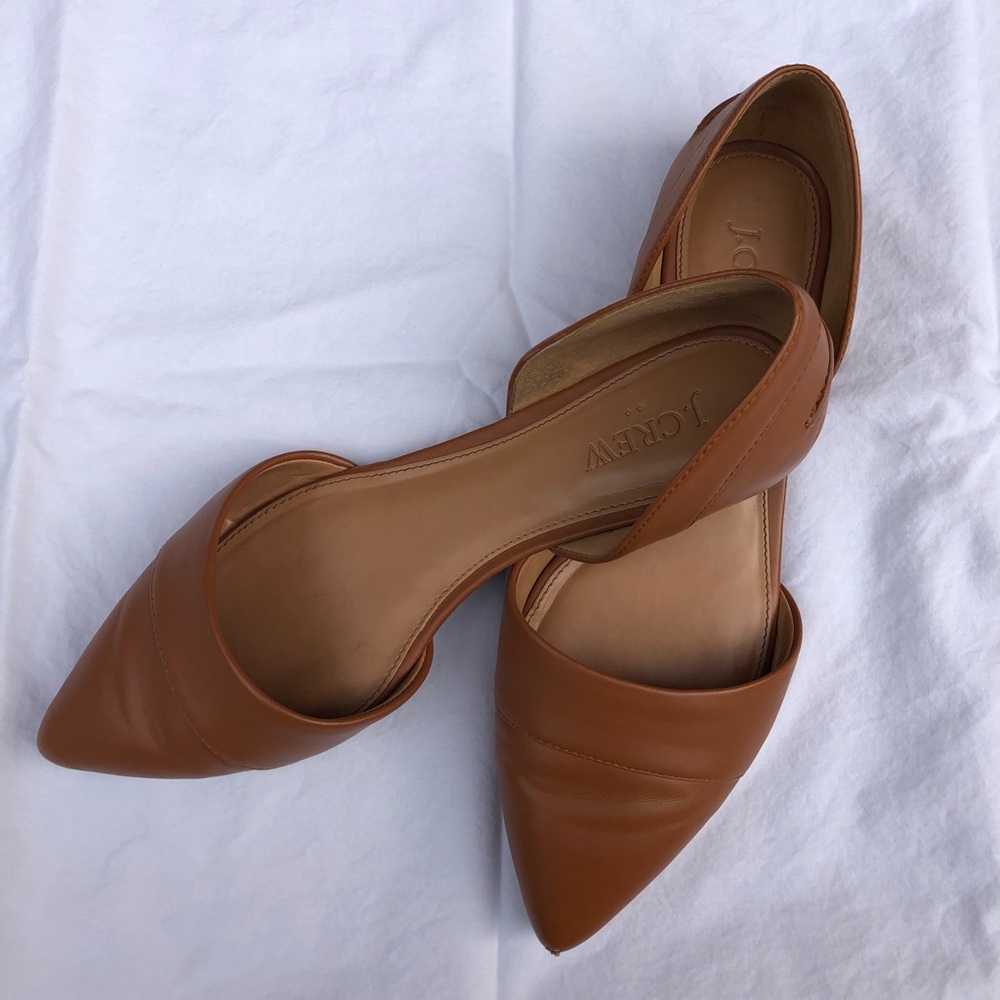 J.Crew Leather Flats
